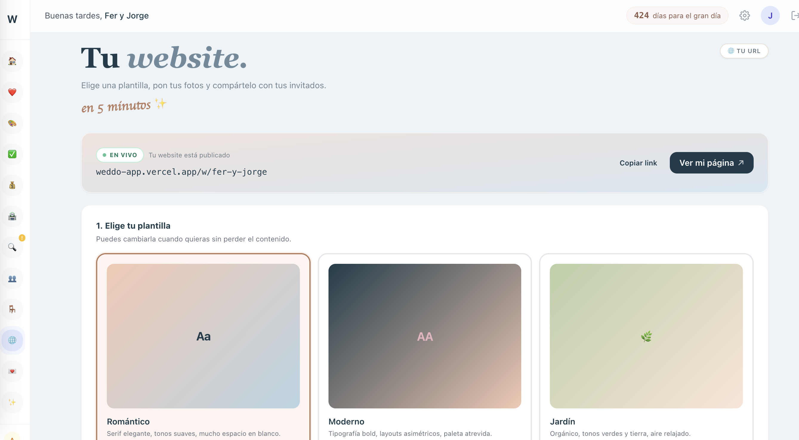 website